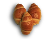Pão caseiro de vó assado
